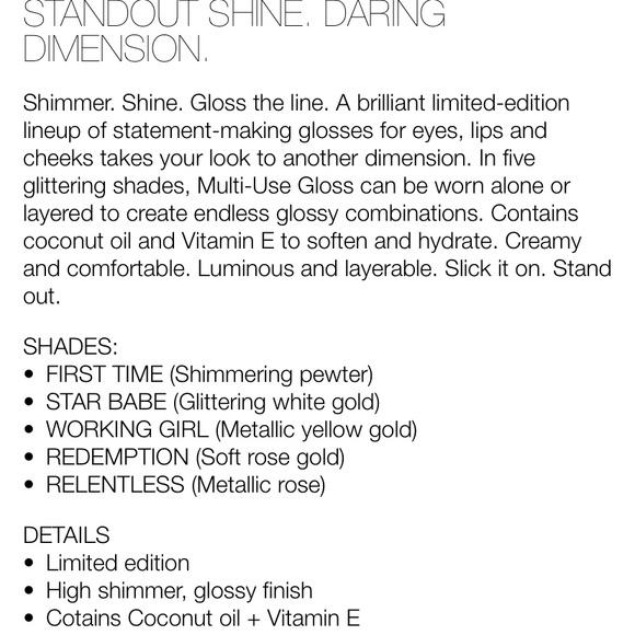 COPY - REDEMPTION NARS MULTI USE LIP GLOSS DISCONTINUED - Picture 7 of 14